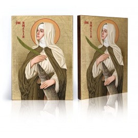 Icon of Saint Amalberga of Temse