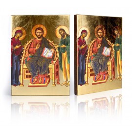 Icon Deesis of Christ