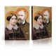Icon of Saint Marie and Saint Louis Martin