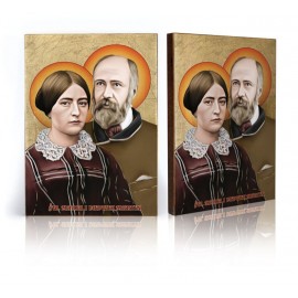 Icon of Saint Marie and Saint Louis Martin