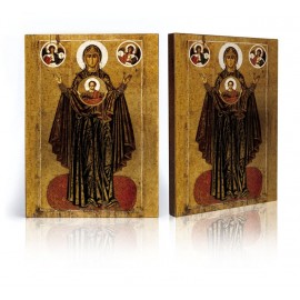 Icon of Holy Virgin with Infant Jesus PLATYTERA