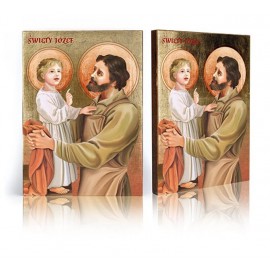 Icon of Saint Joseph with Jesus Child