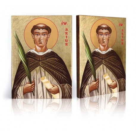 Icon of Saint Arthur of Glastonbury