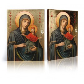 Icon of Saint Anna with the Mother of God