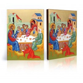 Icon of the Anointing of Jesus in Bethany