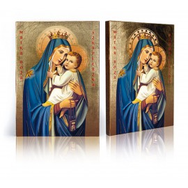 Icon of Our Lady of the Scapular - Our Lady of Mount Carmel