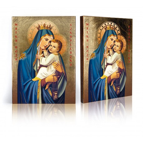 Icon of Our Lady of the Scapular - Our Lady of Mount Carmel