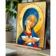 Icon of Holy Virgin with a Holy Spirit