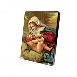Icon of Mary Nursing Jesus