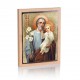 Icon of Saint Joseph with Jesus Child