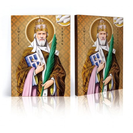 Icon of Saint Fabian, Pope Fabian