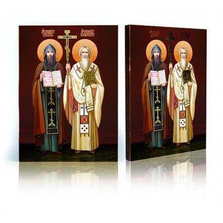 Icon of Saints Cyril and Methodius