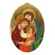 Icon of Holy Family - Oval Icon
