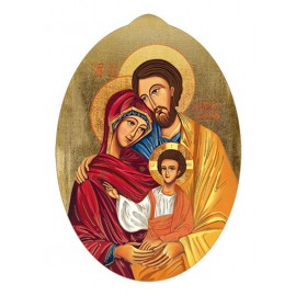 Icon of Holy Family - Oval Icon
