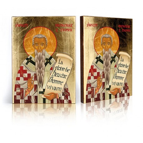 Icon of Saint Irenaeus of Lyon, Doctor of the Church