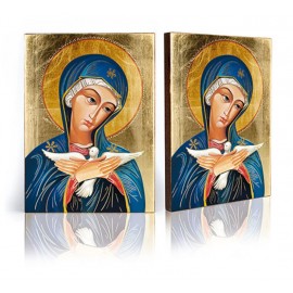 Icon of Holy Virgin with a Holy Spirit