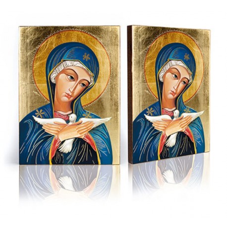 Icon of Holy Virgin with a Holy Spirit