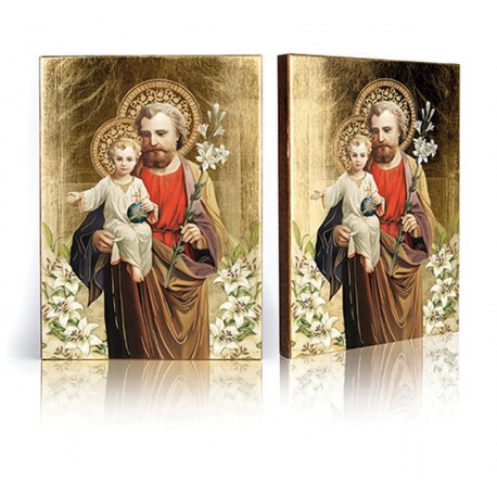 Icon of Saint Joseph with Jesus Child