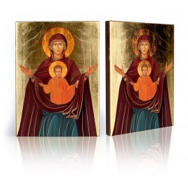 Icon of Holy Virgin with Infant Jesus PLATYTERA
