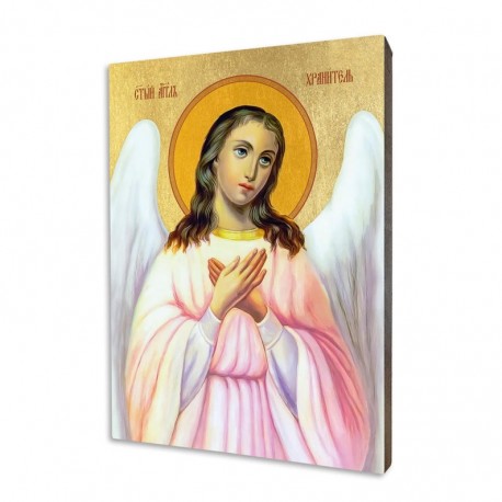 Icon with a Guardian Angel