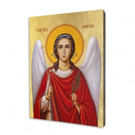 Icon with a Guardian Angel