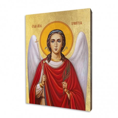Icon with a Guardian Angel