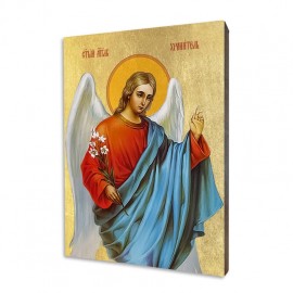 Icon with a Guardian Angel