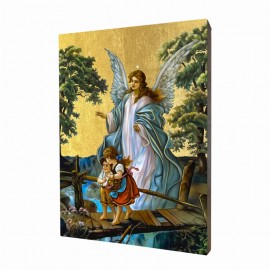 Icon with Guardian Angel