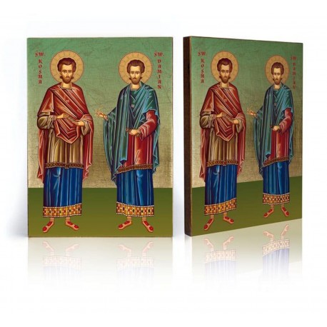 Icon of Saints Cosmas and Damian