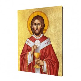 Icon of Christ with the Host
