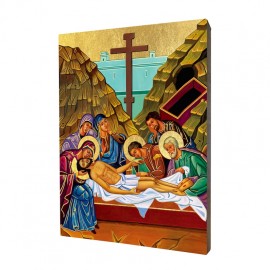 Icon of the Laying of Jesus in the Tomb
