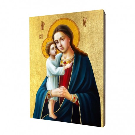 Icon of Our Lady, rescue of the lost