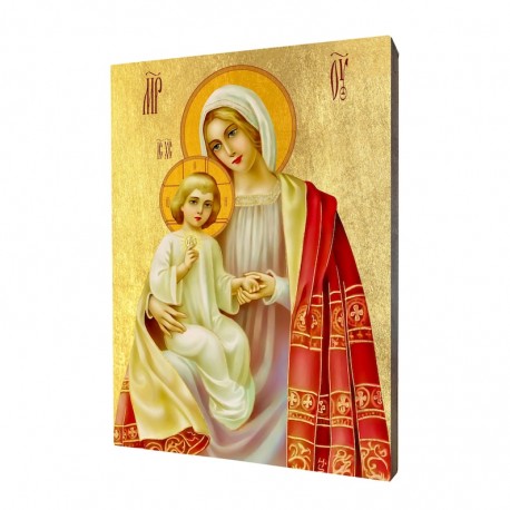 Icon with the image of the Mother of God