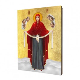 Icon of the Mother of God, intercessor and protector of humanity