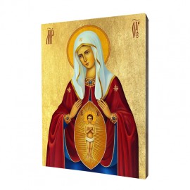 Icon of the Mother of God helping women in labor