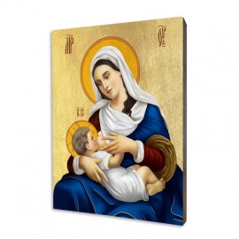 Icon of the Virgin Mary Nursing the Child