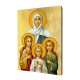 Icon of Saint Sophia with her daughters: Faith, Hope, Love