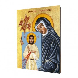 Icon Saint Faustina Kowalska