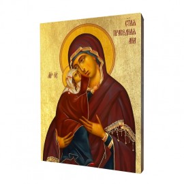 Icon Saint Anne with Mary