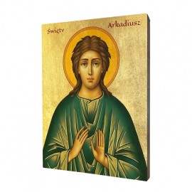 Icon of Saint Arcadius ( Arcady, Arkadiusz)