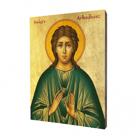 Icon of Saint Arcadius ( Arcady, Arkadiusz)