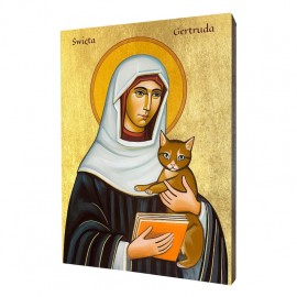 Icon of St. Gertrude
