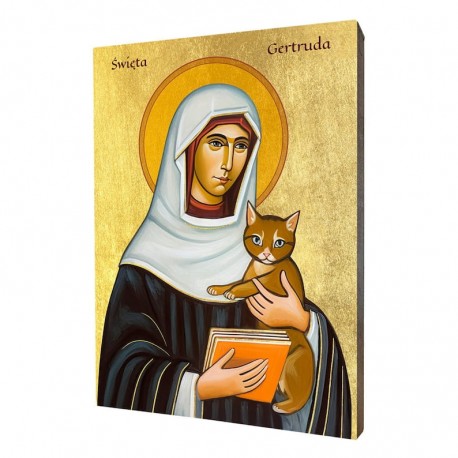 Icon of St. Gertrude