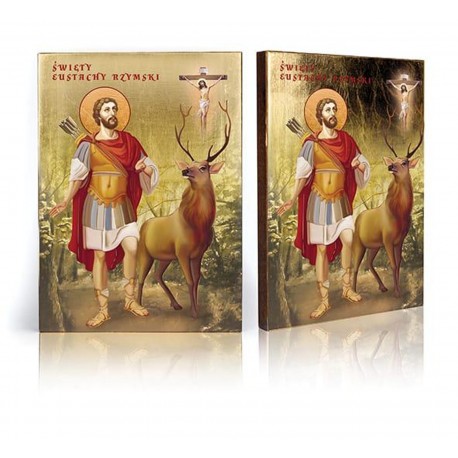 Icon Saint Eustace, Saint Eustathius