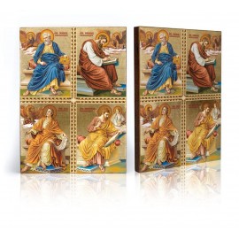 Icon of Four Evangelists, icon of Apostles Matthew, Mark, Luke and John