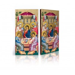 Icon of Abraham's Hospitality