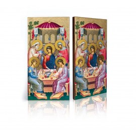 Icon of Abraham's Hospitality