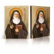 The icon of St. Hildegard of Bingen