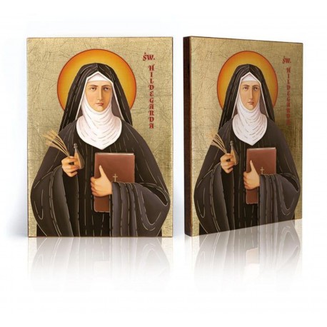 The icon of St. Hildegard of Bingen